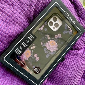 Coach IPHONE 12/ 12 PRO Case - Never Used
